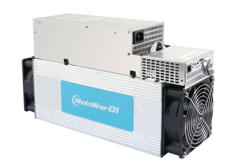 High-performance Bitcoin mining rig cooling setup in a professionally hosted environment